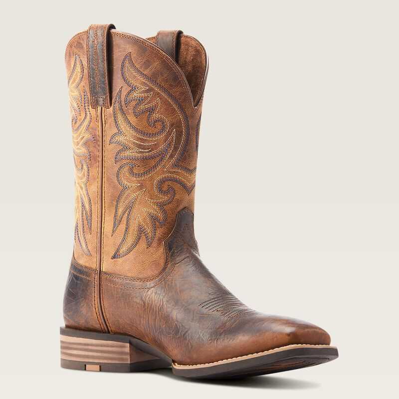 Ariat Slingshot Cowboy Boot Brown | 957FJKPHY