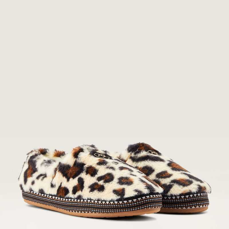 Ariat Snuggle Cream Leopard | 732PLKIBW