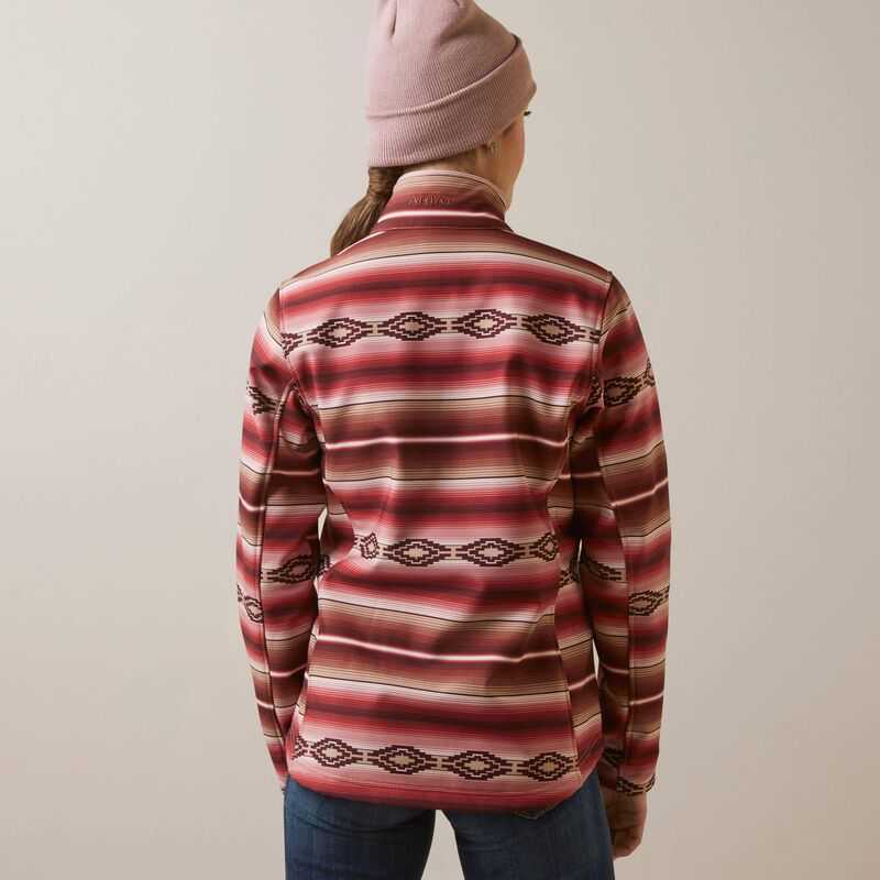 Ariat Softshell Jacket Blushing Serape | 578JPVQDE