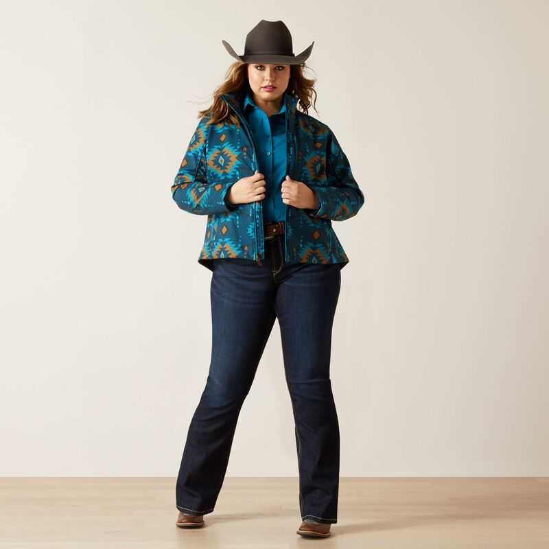 Ariat Softshell Jacket Sioux Falls | 486HBDUMX