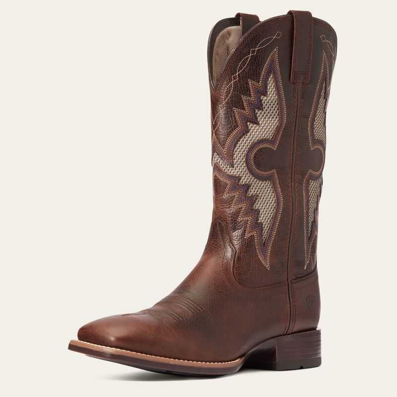 Ariat Solado VentTEK Western Boot Dark Whiskey | 903VZSACE