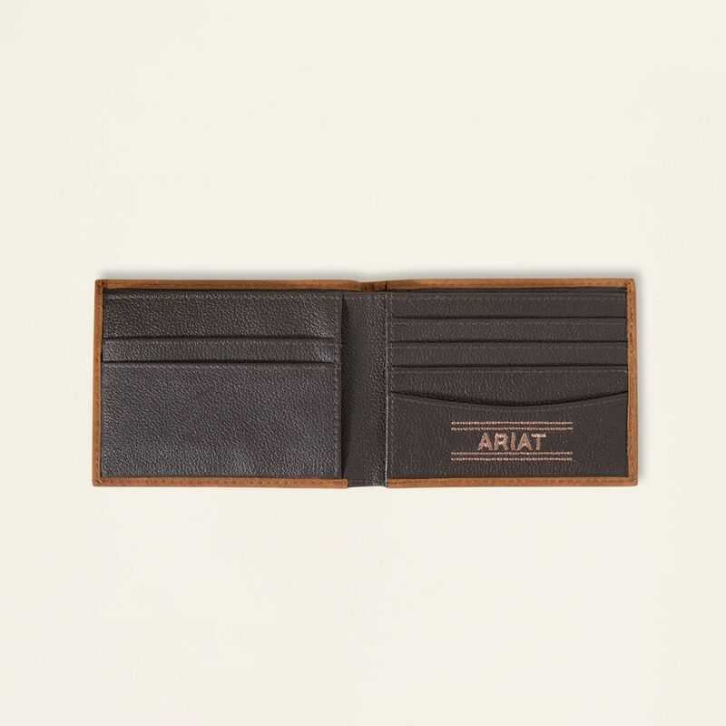 Ariat Southwest Bifold Wallet Black | 658IQFEGU