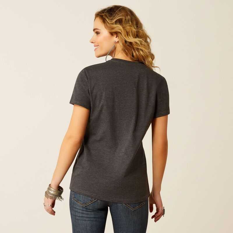 Ariat Southwest Classic T-Shirt Grey | 865HKROLA