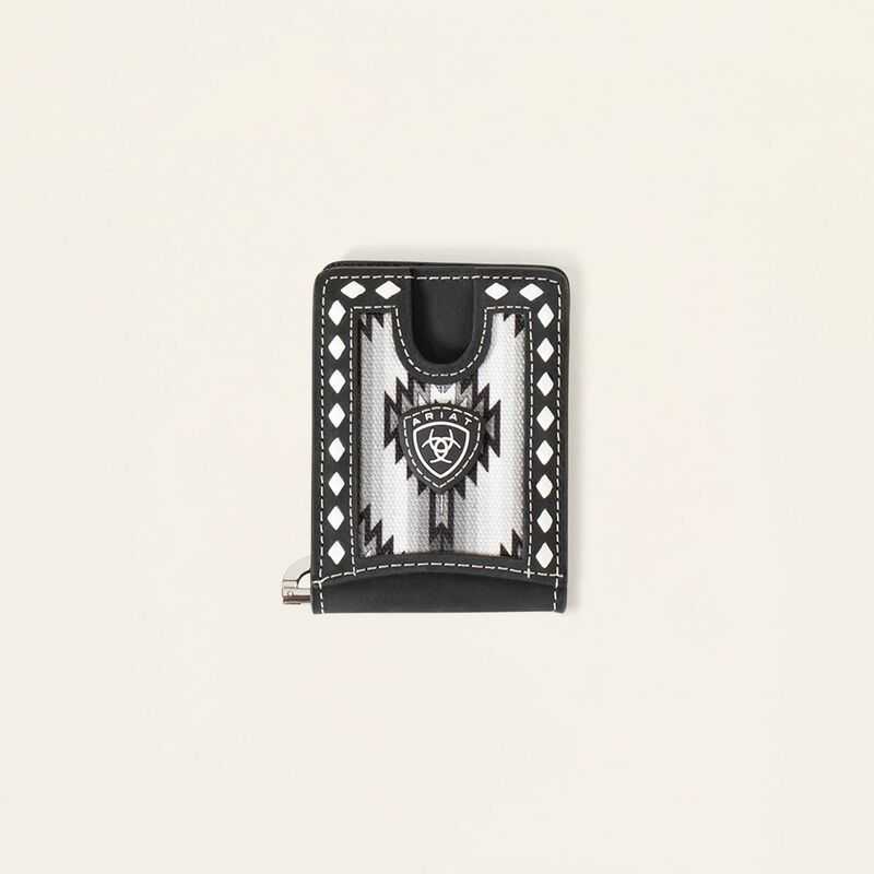 Ariat Southwest Diamond Money Clip Black | 387FBTMVE