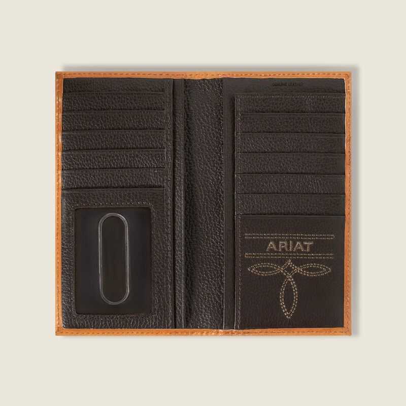 Ariat Southwest Emboss Rodeo Wallet Brown | 680RYALSH