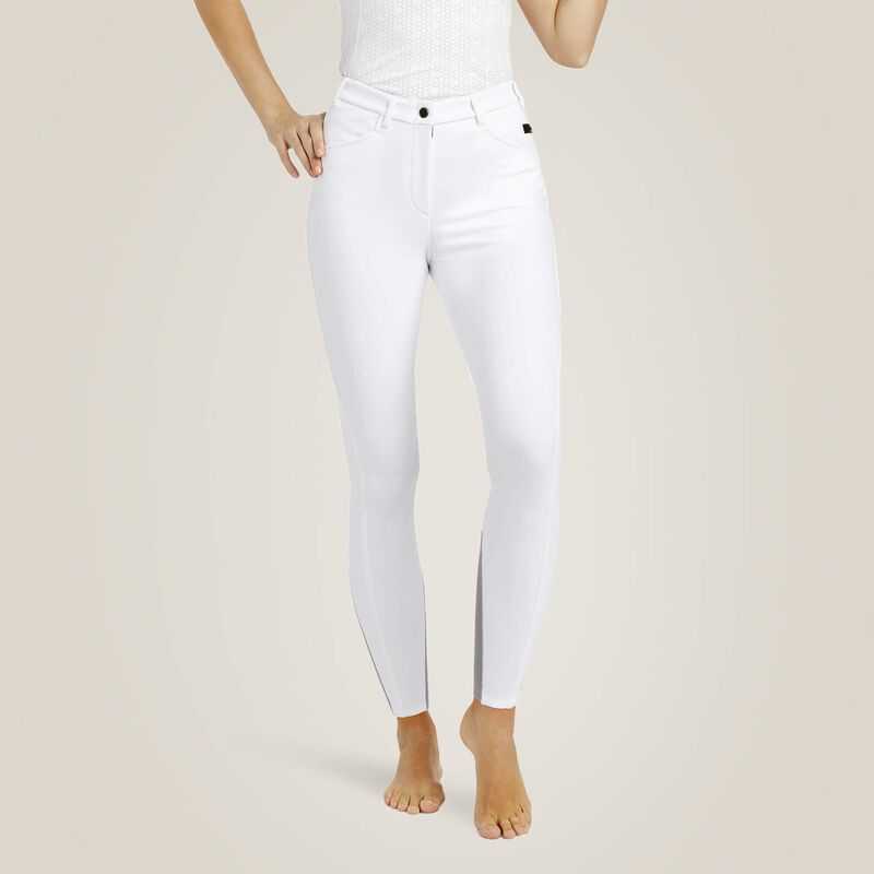 Ariat Speranza Knee Patch Breech White | 395BKFJTL