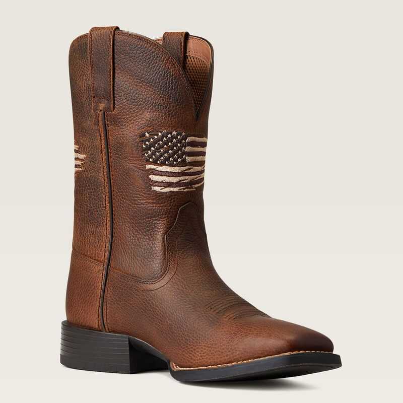 Ariat Sport All Country Western Boot Brown | 846UNVCFI