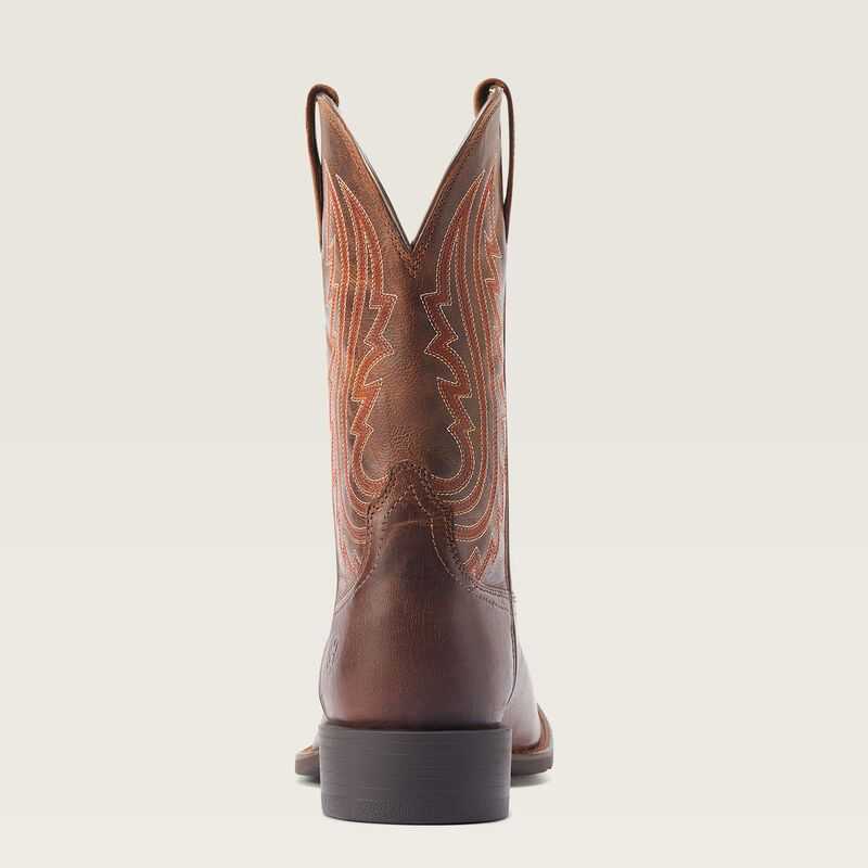 Ariat Sport Big Country Cowboy Boot Almond Buff | 082UMLVGR