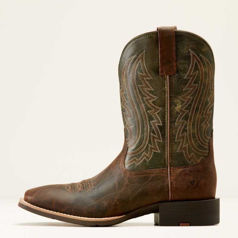 Ariat Sport Big Country Cowboy Boot Green | 327BLUEPK