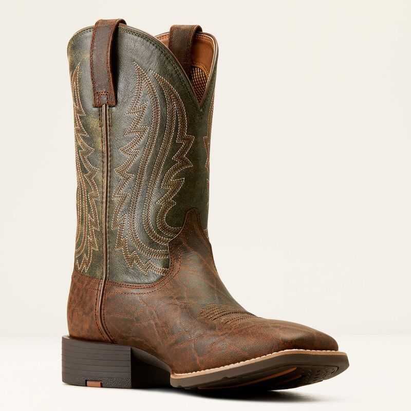 Ariat Sport Big Country Cowboy Boot Green | 327BLUEPK