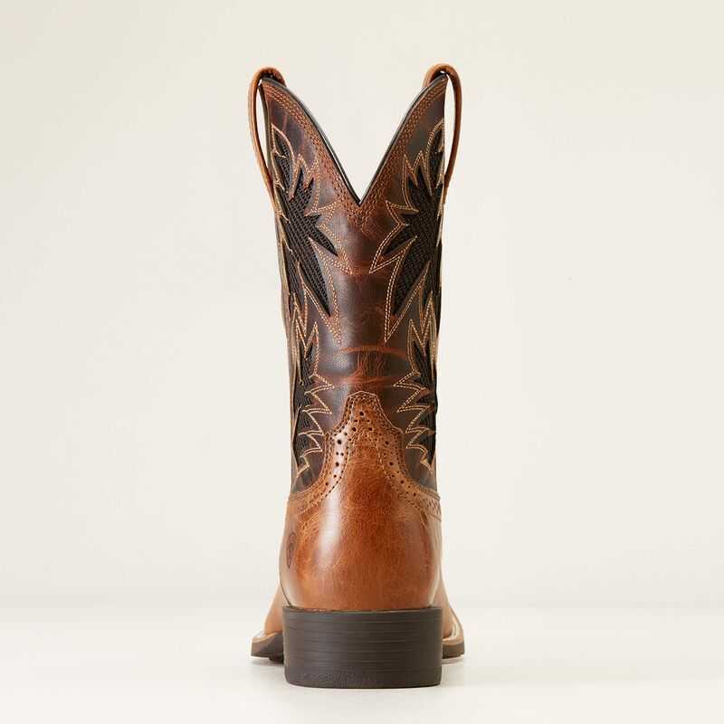 Ariat Sport Cool VentTEK Western Boot Dark Brown | 365AKLCUH