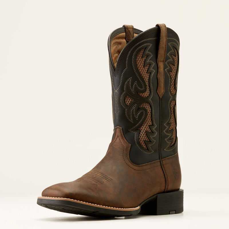 Ariat Sport Fresco VentTEK Western Boot Brown | 815BFAKJG