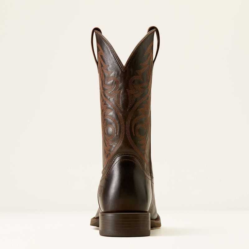 Ariat Sport Herdsman Cowboy Boot Chocolate | 348HRIUOY