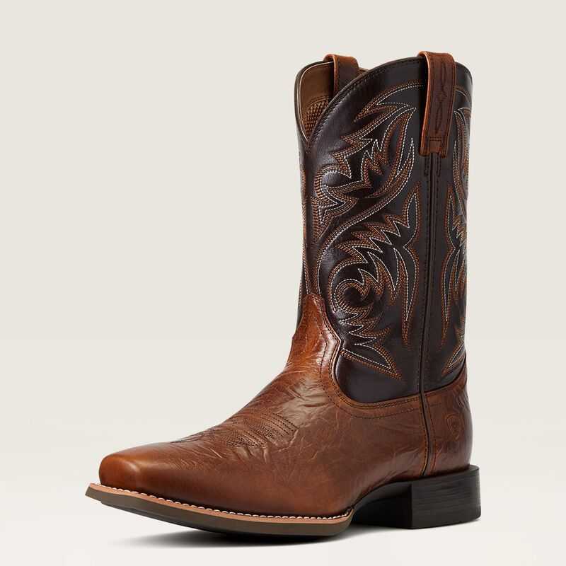 Ariat Sport Herdsman Cowboy Boot Peanut Butter | 947UQJXKR