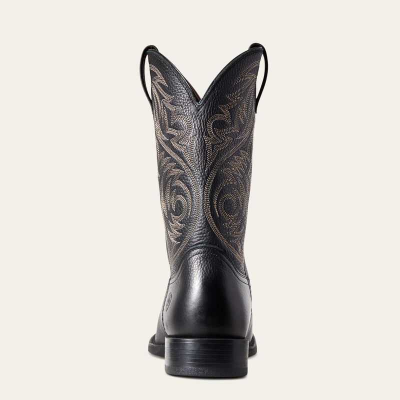 Ariat Sport Herdsman Western Boot Black | 980NUZCYJ