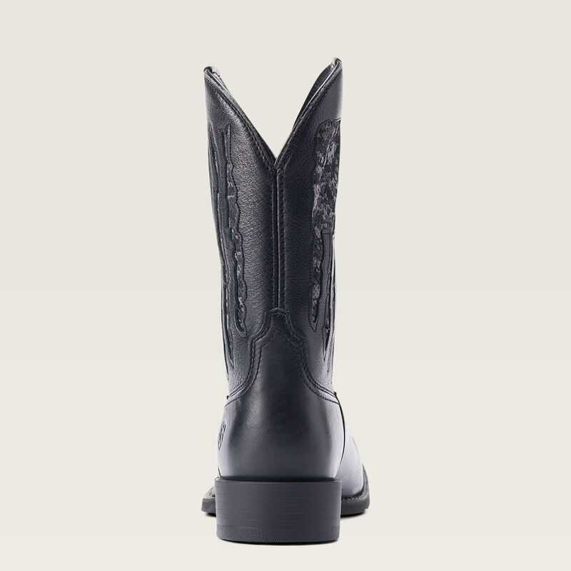 Ariat Sport My Country VentTEK Western Boot Black | 360OQWFSB