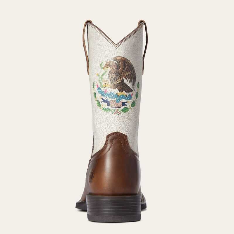 Ariat Sport Orgullo Mexicano Western Boot Chocolate | 580QNDTJF