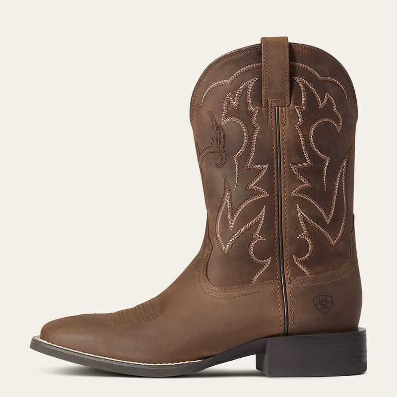 Ariat Sport Outdoor Western Boot Brown | 025PCJGXD