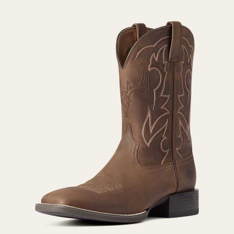 Ariat Sport Outdoor Western Boot Brown | 025PCJGXD