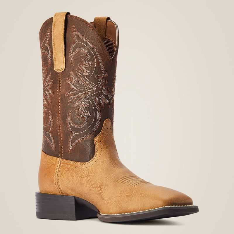 Ariat Sport Pardner Western Boot Brown | 649NRLPWX