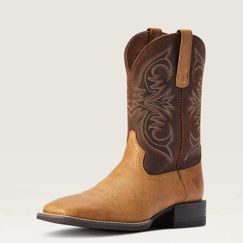 Ariat Sport Pardner Western Boot Brown | 649NRLPWX