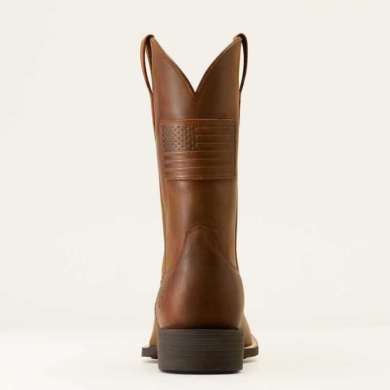 Ariat Sport Patriot II Western Boot Brown | 879GHUDEP