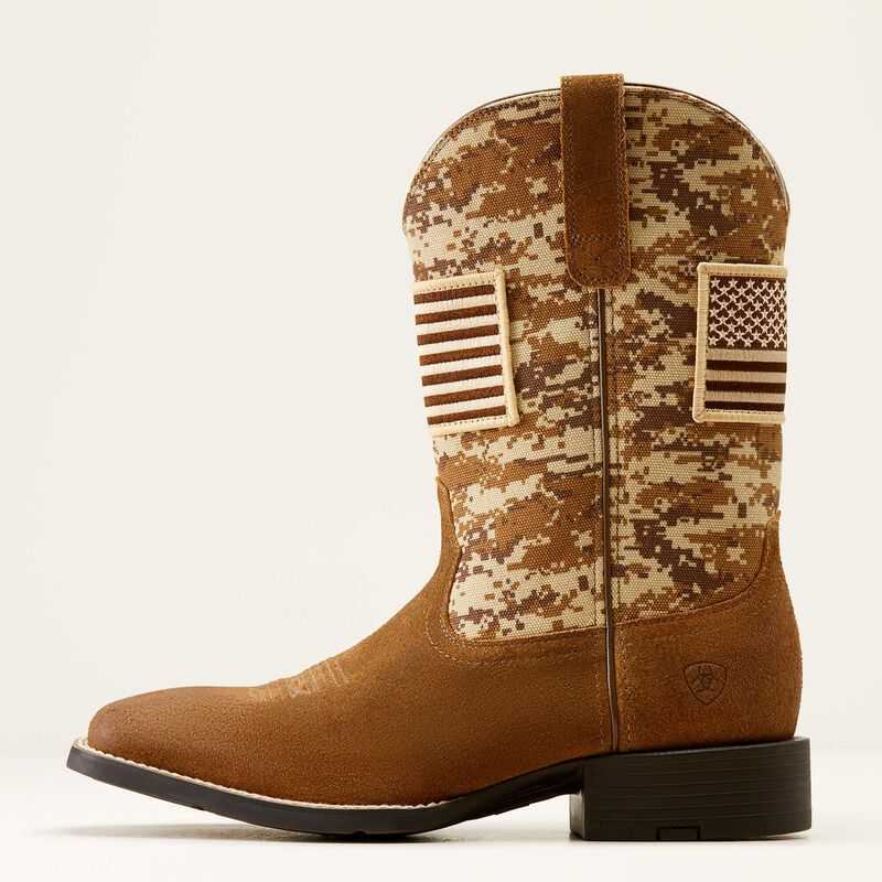 Ariat Sport Patriot Western Boot Beige | 302DASRYW