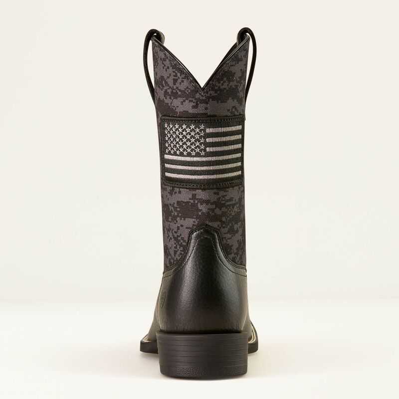 Ariat Sport Patriot Western Boot Black | 137OSDPWY