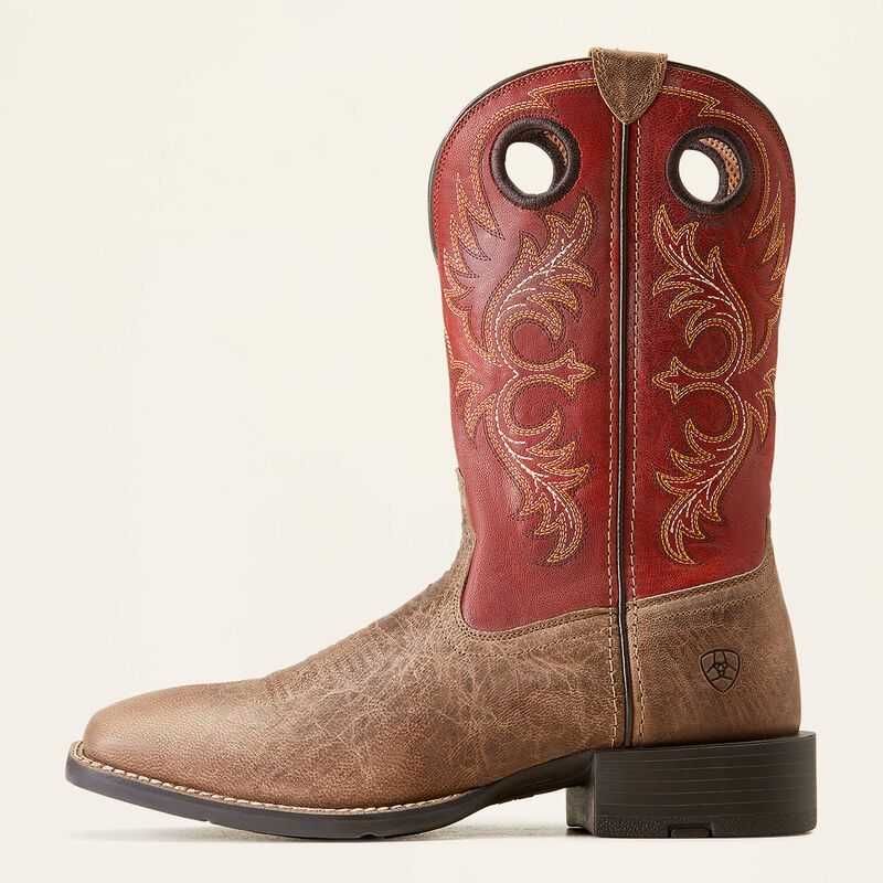 Ariat Sport Rodeo Western Boot Brown | 823RENXLQ