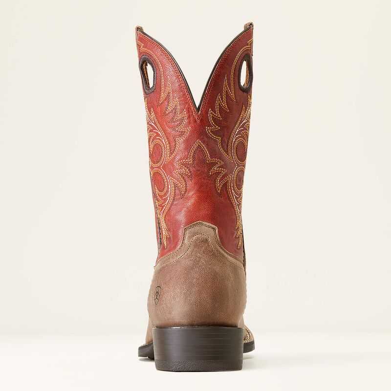 Ariat Sport Rodeo Western Boot Brown | 823RENXLQ