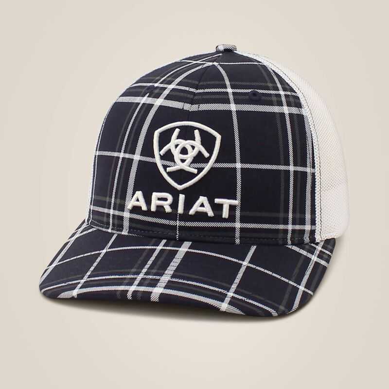 Ariat Stacked Logo Cap Black | 831GFZNRX