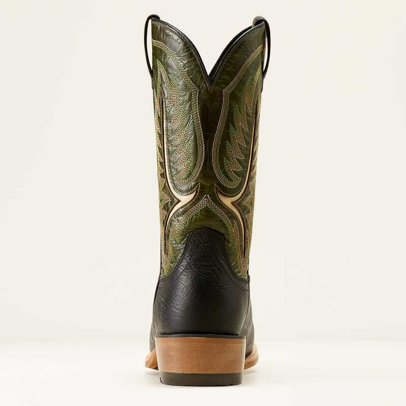 Ariat Stadtler Cowboy Boot Black / Light Green | 761WMAUBV