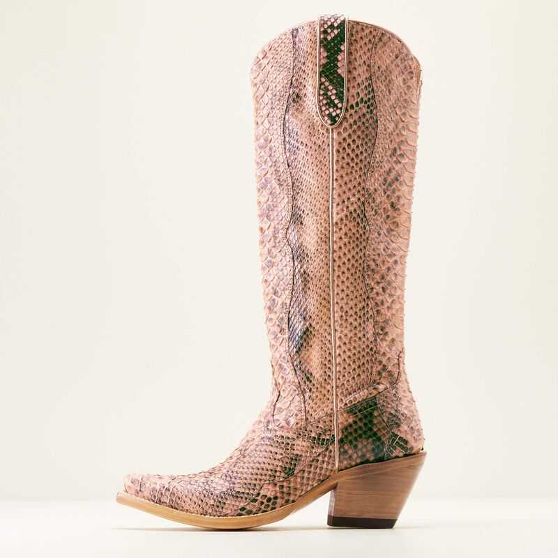 Ariat Sterling Emery StretchFit Western Boot Rosewater Python | 548EYNOCQ