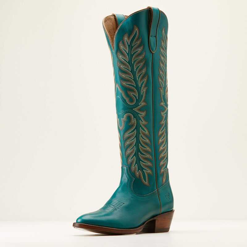 Ariat Sterling Margot StretchFit Western Boot Turquoise | 048MQDFBE