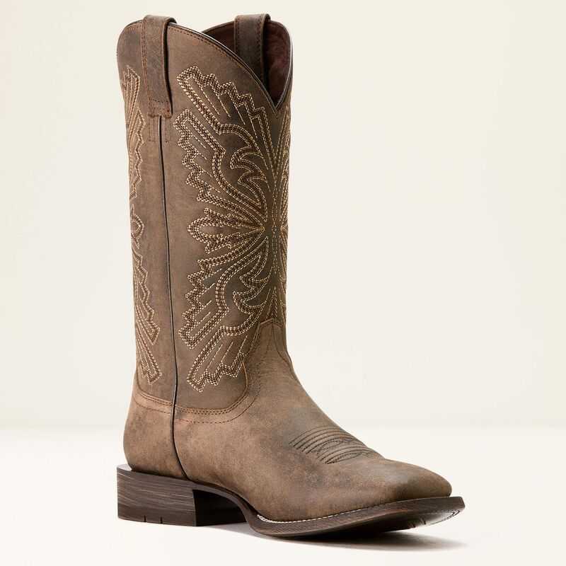 Ariat Sting Cowboy Boot Dark Brown | 621SEOPBT