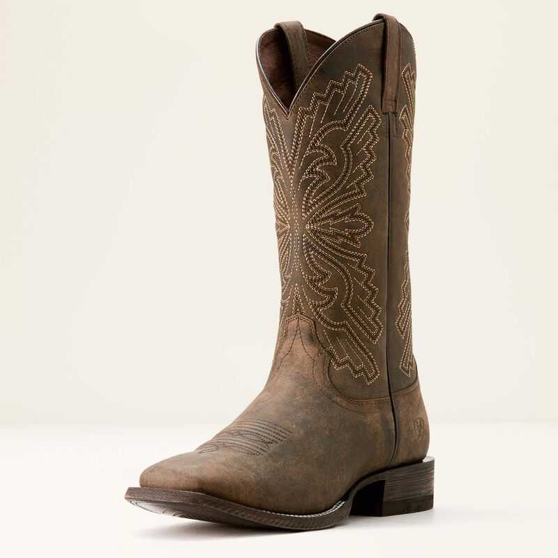 Ariat Sting Cowboy Boot Dark Brown | 621SEOPBT