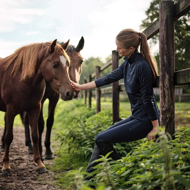 Ariat Sunstopper 3.0 1/4 Zip Baselayer Navy | 341RTNUXZ