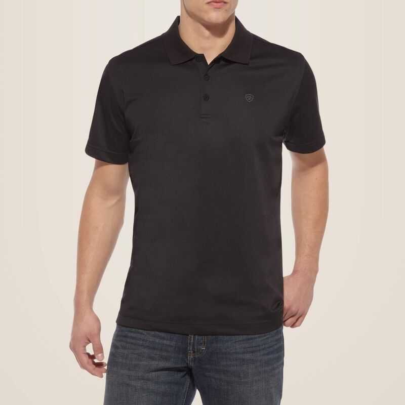 Ariat TEK Polo Black | 592CTGPVB