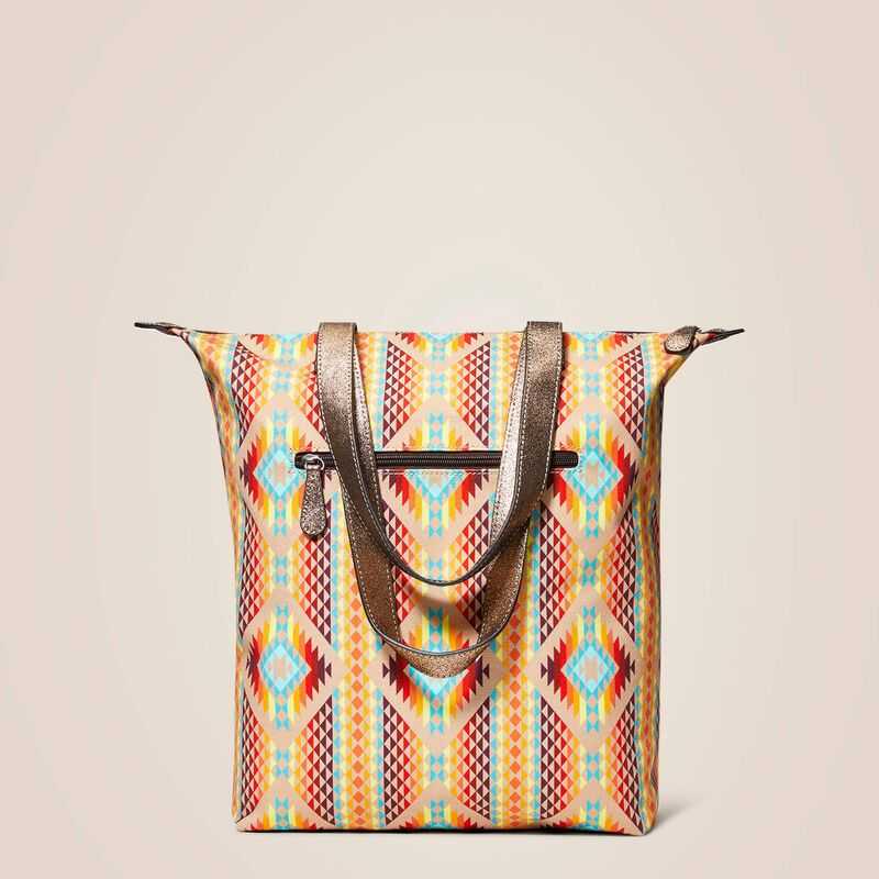 Ariat Tall Tote Diamond Stripe Orange | 247TXIROG