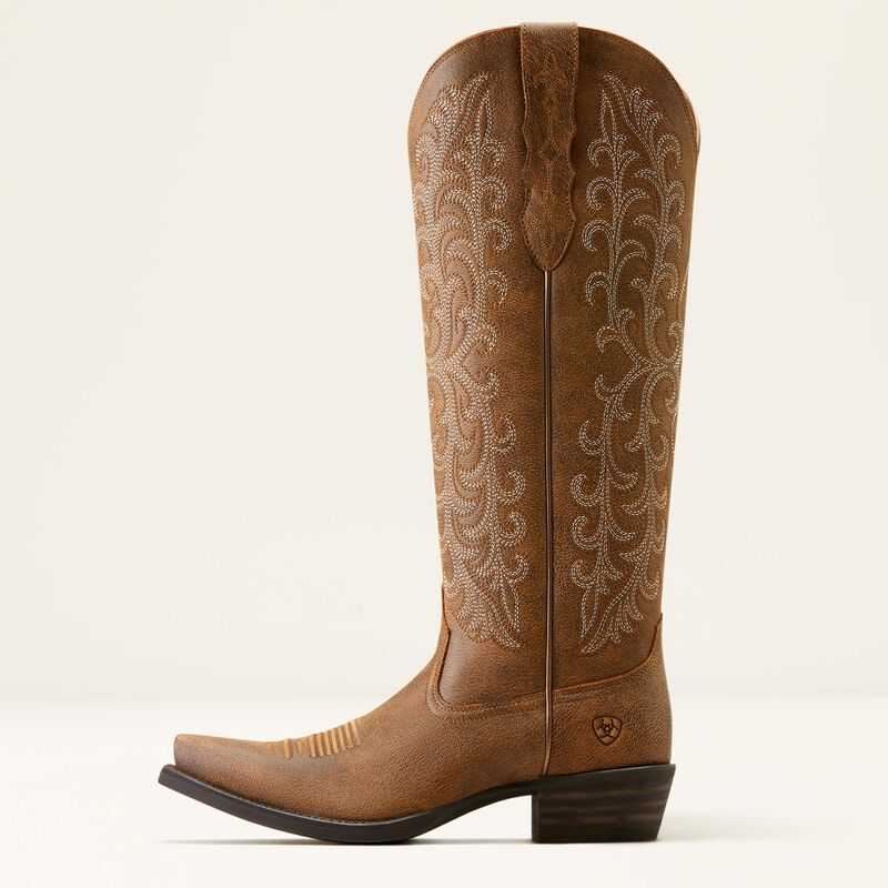 Ariat Tallahassee Stretchfit Western Boot Brown | 817APXZVS