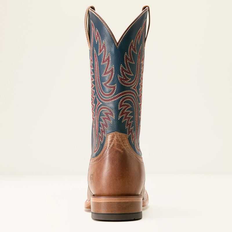 Ariat Tanglewood Cowboy Boot Beige / Blue | 589FWSGJX