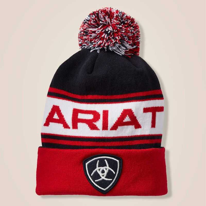 Ariat Team Beanie Navy / Red | 625UYRXBP