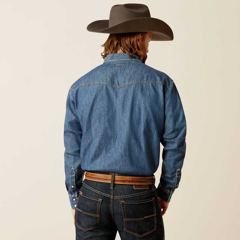 Ariat Team Denim Shirt Jazz | 953MNYBZW