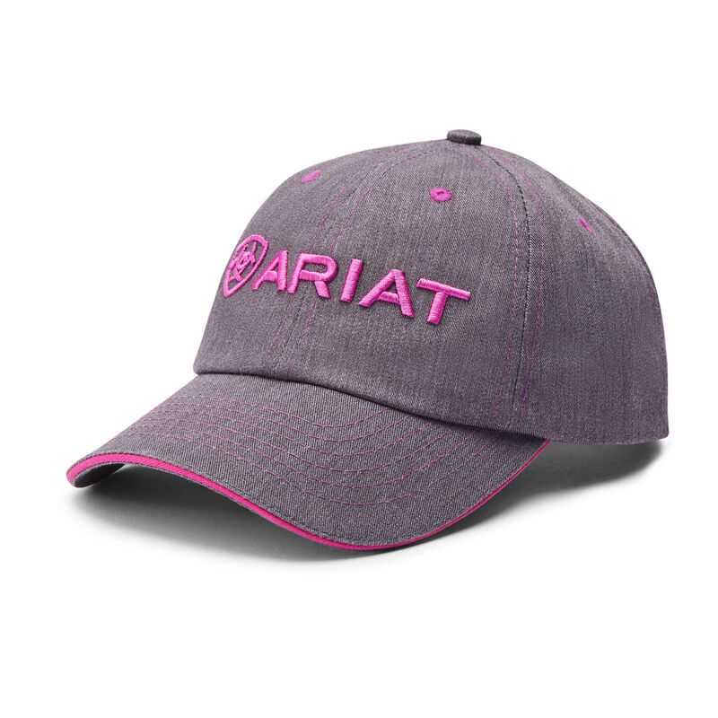 Ariat Team II Cap Grey Purple | 487HZMTPN