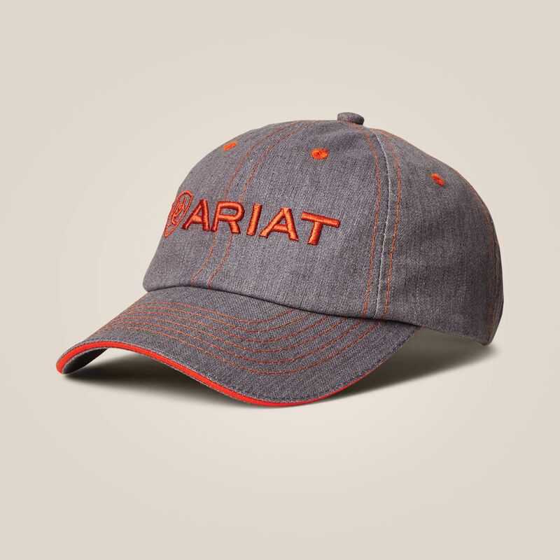 Ariat Team II Cap Grey Red | 470AMSFZC