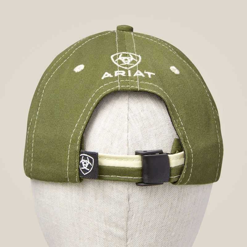 Ariat Team II Cap Olive Cream | 879DJGYVF