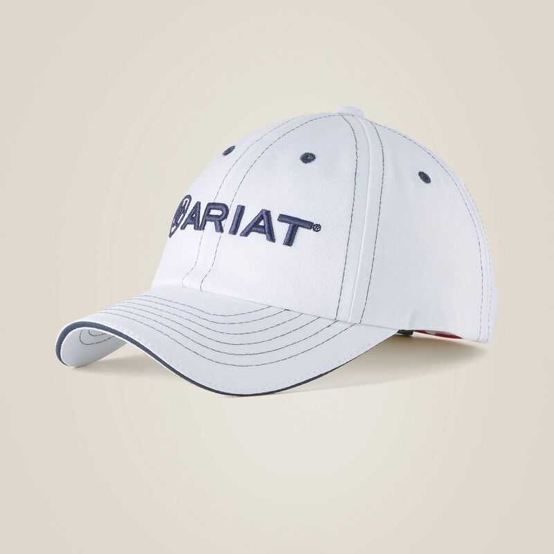 Ariat Team II Cap White Navy | 963HTEMOS