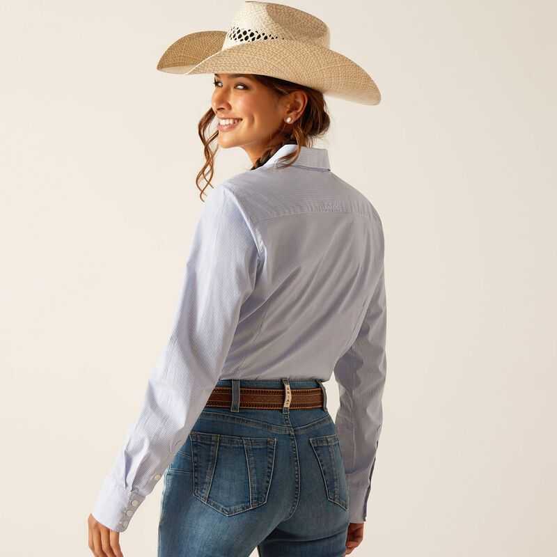 Ariat Team Kirby Stretch Shirt Stripes | 827IZHMDC