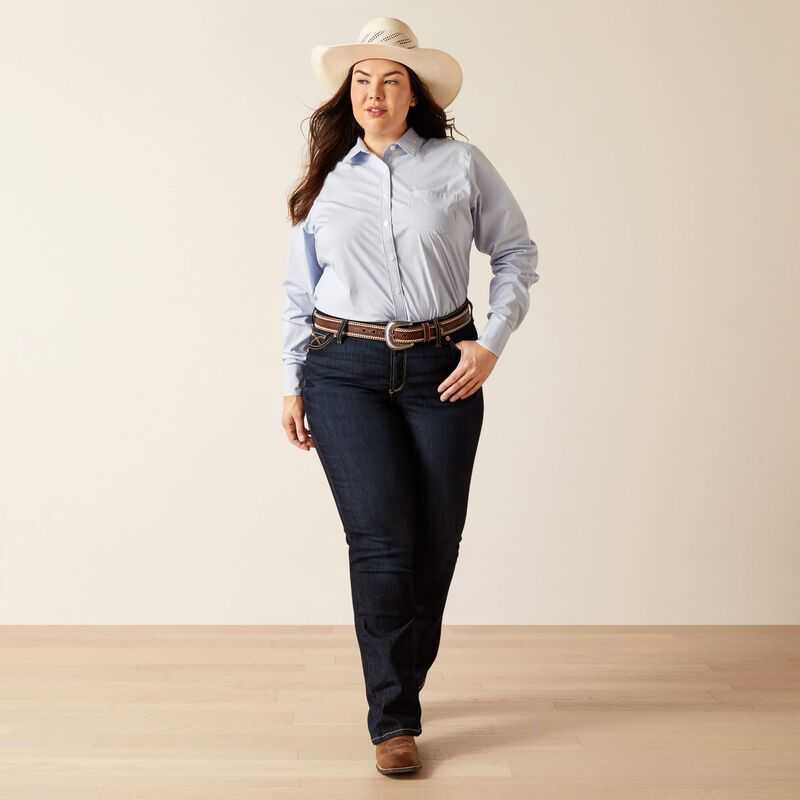 Ariat Team Kirby Stretch Shirt Stripes | 827IZHMDC