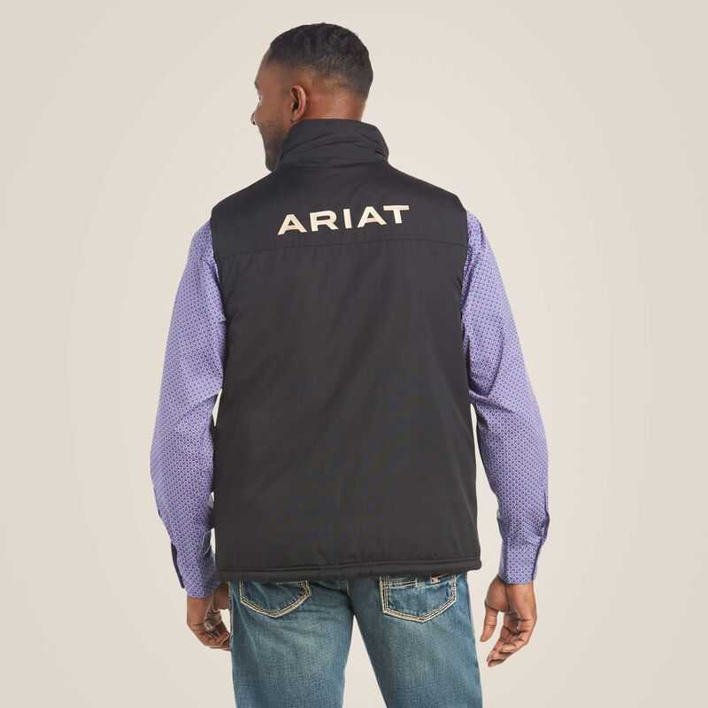 Ariat Team Logo Insulated Vest Black | 852THICVL